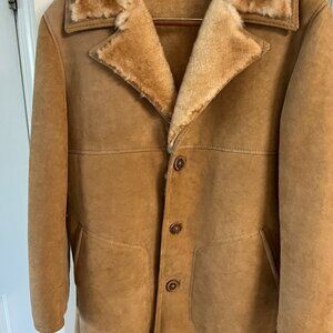 Shearling western style jacket